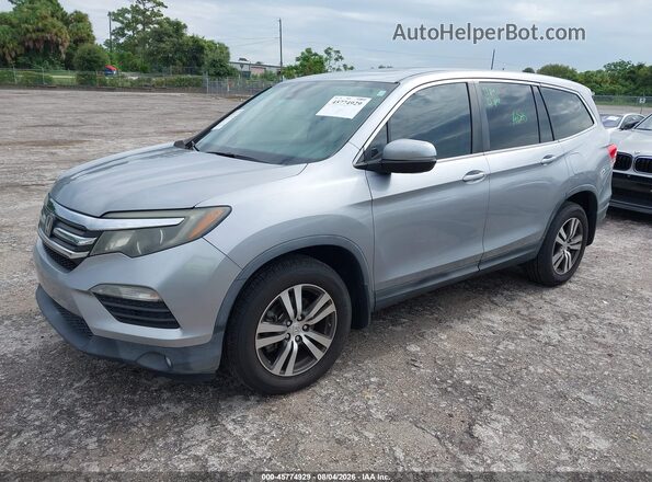 5FNYF6H69HB024534 2017 HONDA PILOT Silver Przód lewy