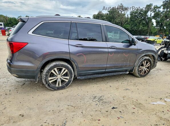 5FNYF6H69HB054083 2017 HONDA PILOT Gray უკანა მარჯვენა