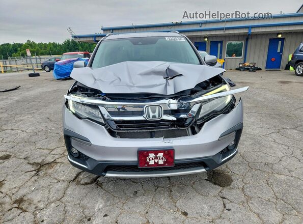 5FNYF6H69MB058208 2021 HONDA PILOT Серебряный Вид спереди