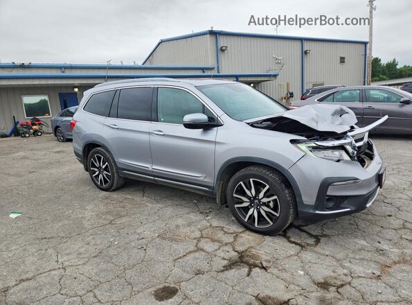 5FNYF6H69MB058208 2021 HONDA PILOT Серебряный Передняя правая четверть