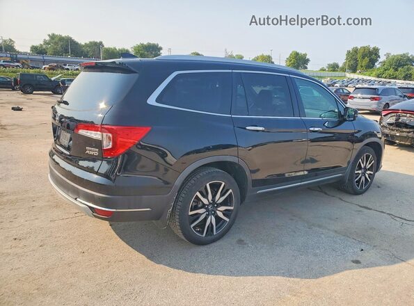 5FNYF6H6XKB093000 2019 HONDA PILOT Black უკანა მარჯვენა
