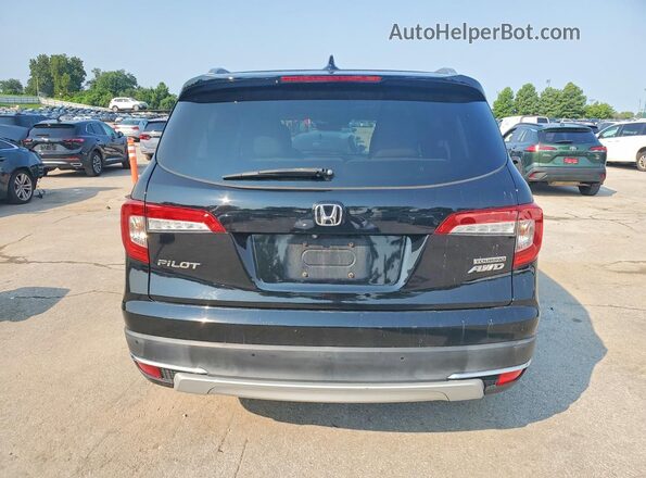 5FNYF6H6XKB093000 2019 HONDA PILOT Black უკანა ხედი