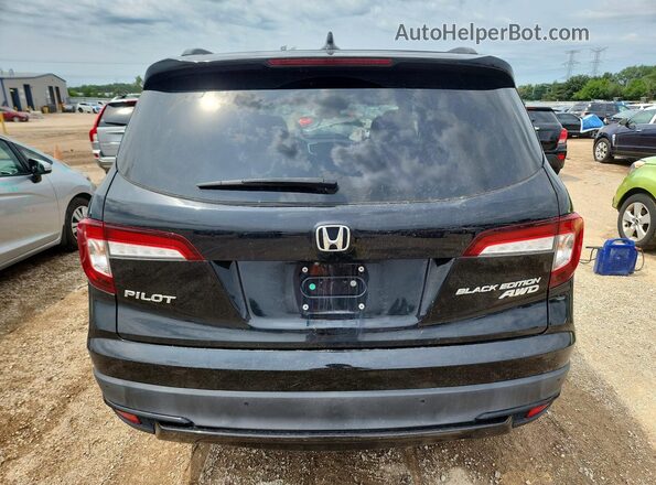 5FNYF6H70MB007544 2021 HONDA PILOT Черный Вид сзади