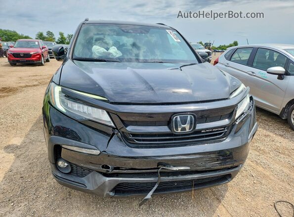5FNYF6H70MB007544 2021 HONDA PILOT Черный Вид спереди