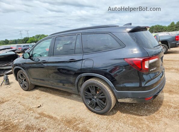 5FNYF6H70MB007544 2021 HONDA PILOT Черный Задняя левая четверть
