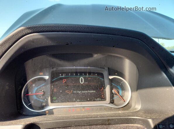 5FNYF6H71LB014422 2020 HONDA PILOT Black Widok zestawu wskaźników