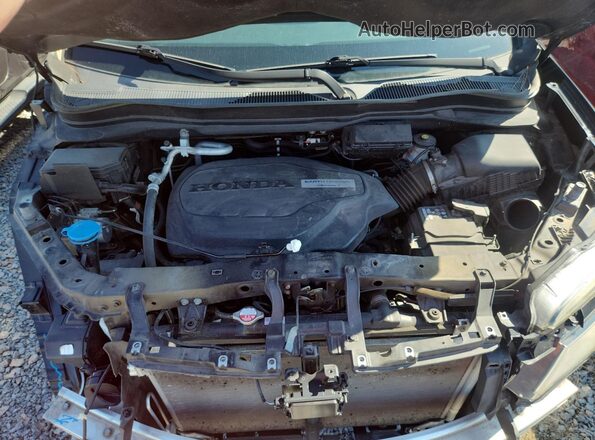 5FNYF6H71LB014422 2020 HONDA PILOT Black Widok komory silnika