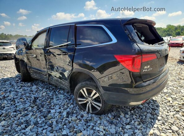 5FNYF6H72HB055729 2017 HONDA PILOT Black Rear left