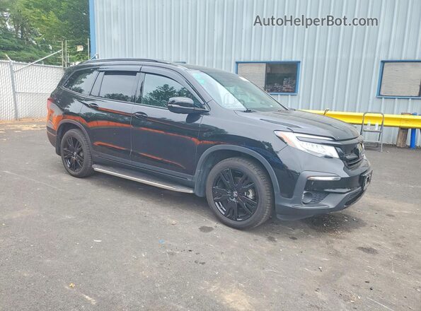 5FNYF6H72NB034455 2022 HONDA PILOT Black Передня права чверть