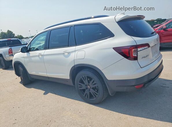 5FNYF6H73MB062974 2021 HONDA PILOT White Trasero izquierdo