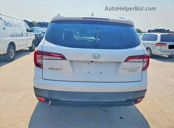 5FNYF6H73MB062974 2021 HONDA PILOT White Vista trasera