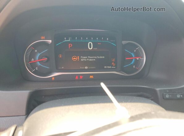 5FNYF6H73MB062974 2021 HONDA PILOT White Vista del cuadro de instrumentos