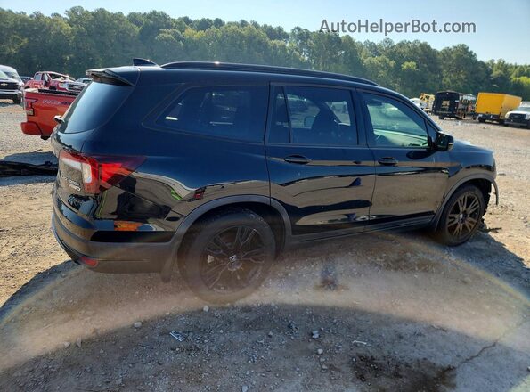 5FNYF6H74MB069206 2021 HONDA PILOT Black უკანა მარჯვენა