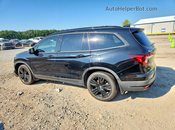 5FNYF6H74MB069206 2021 HONDA PILOT Black უკანა მარცხენა