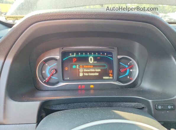 5FNYF6H74MB069206 2021 HONDA PILOT Black ხელსაწყოთა პანელის ხედი
