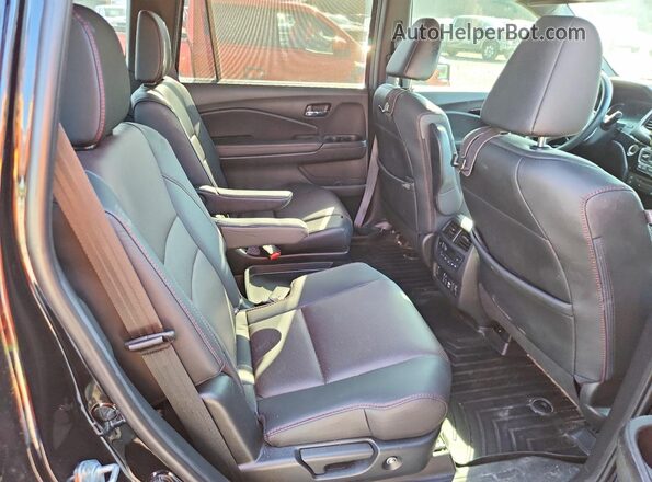 5FNYF6H74MB069206 2021 HONDA PILOT Black უკანა სალონის ხედი