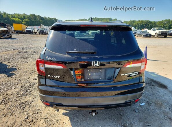 5FNYF6H74MB069206 2021 HONDA PILOT Black უკანა ხედი