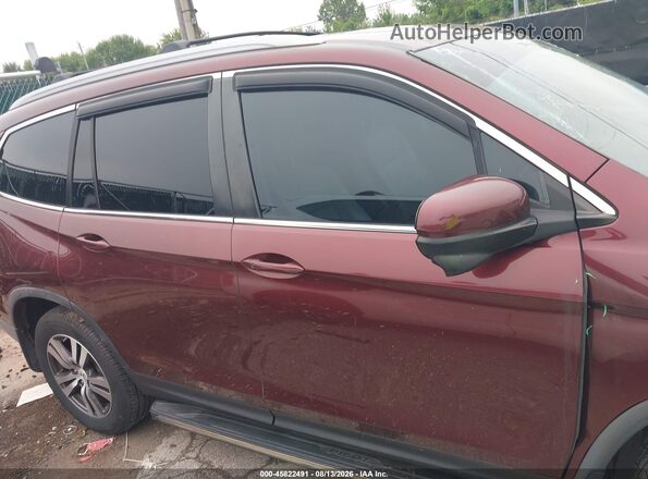 5FNYF6H75JB012489 2018 HONDA PILOT Maroon Սալոնի 360 աստիճան տեսք
