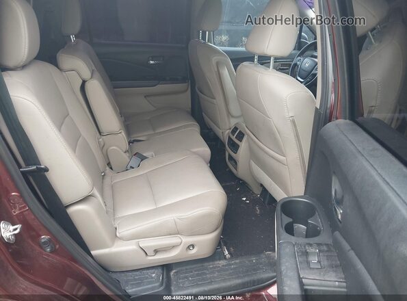 5FNYF6H75JB012489 2018 HONDA PILOT Maroon VIN կոդի պիտակի տեսք