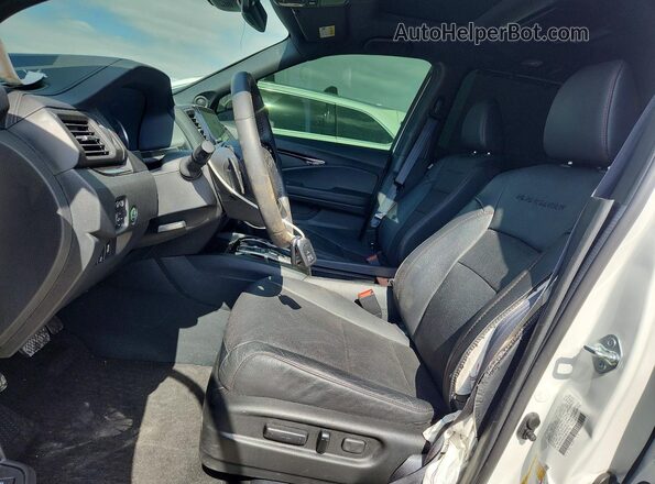 5FNYF6H75NB067725 2022 HONDA PILOT White Вид салону спереду