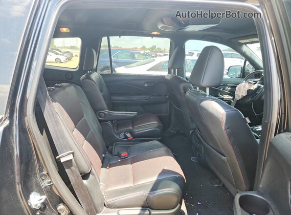 5FNYF6H76MB058806 2021 HONDA PILOT Black Вид задніх сидінь