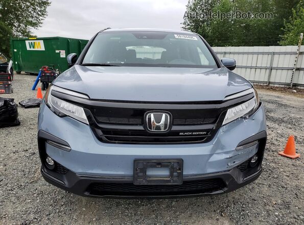5FNYF6H76NB052912 2022 HONDA PILOT Blue Vista frontal