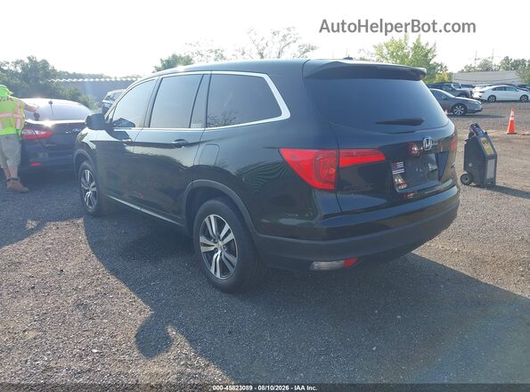 5FNYF6H77HB048372 2017 HONDA PILOT Black უკანა მარცხენა
