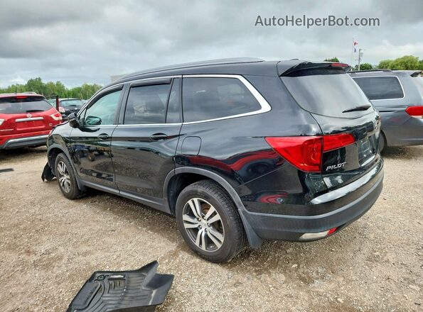 5FNYF6H77HB509067 2017 HONDA PILOT Black Rear left