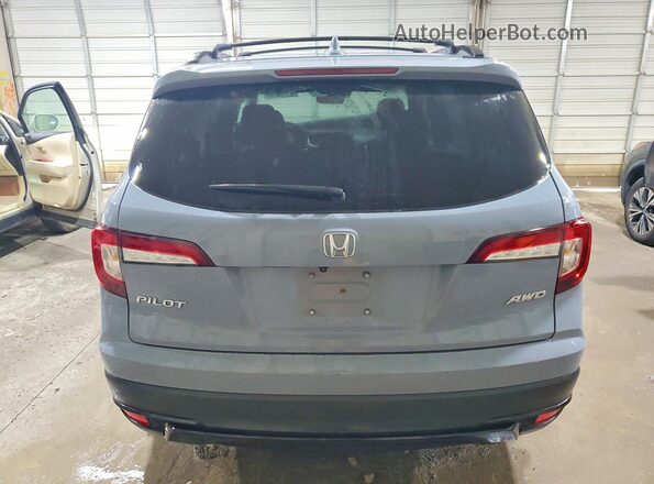 5FNYF6H77NB061327 2022 HONDA PILOT Gray Widok z tyłu