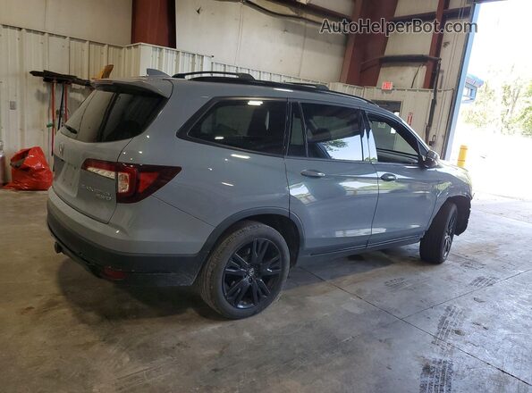 5FNYF6H7XNB047387 2022 HONDA PILOT Blue Հետևի աջ