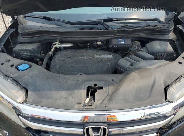 5FNYF6H83GB092022 2016 HONDA PILOT Black Շարժիչի բաժամունքի տեսք