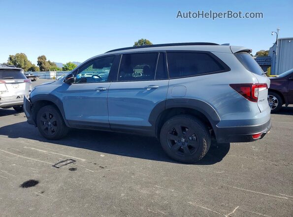 5FNYF6H85NB084517 2022 HONDA PILOT Blue უკანა მარცხენა