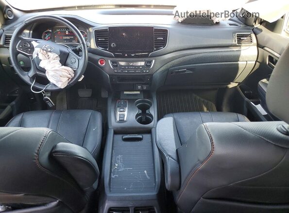 5FNYF6H85NB084517 2022 HONDA PILOT Blue წინა პანელის ხედი