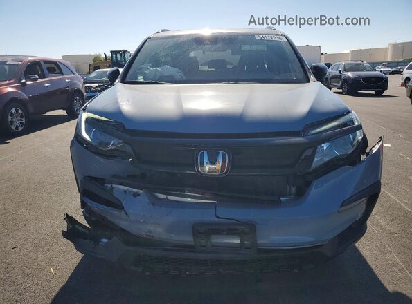 5FNYF6H85NB084517 2022 HONDA PILOT Blue წინა ხედი