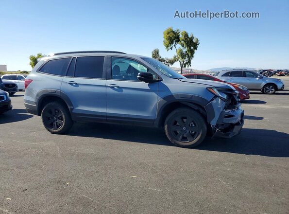 5FNYF6H85NB084517 2022 HONDA PILOT Blue წინა მარჯვენა