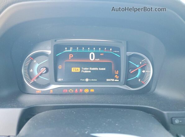 5FNYF6H85NB084517 2022 HONDA PILOT Blue ხელსაწყოთა პანელის ხედი