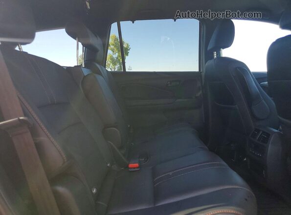 5FNYF6H85NB084517 2022 HONDA PILOT Blue უკანა სავარძლების ხედი