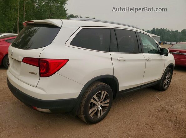 5FNYF6H86JB501511 2018 HONDA PILOT White Հետևի աջ