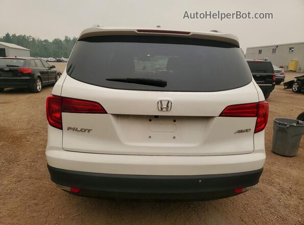 5FNYF6H86JB501511 2018 HONDA PILOT White Հետևի տեսք