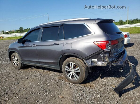 5FNYF6H86JB503758 2018 HONDA PILOT Gray Tył lewy