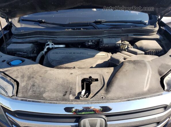 5FNYF6H86JB503758 2018 HONDA PILOT Gray Widok komory silnika