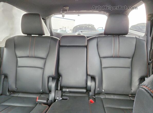 5FNYF6H86NB507881 2022 HONDA PILOT Gray Widok tylnych siedzeń
