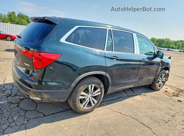 5FNYF6H87GB016383 2016 HONDA PILOT Зеленый Задняя правая четверть