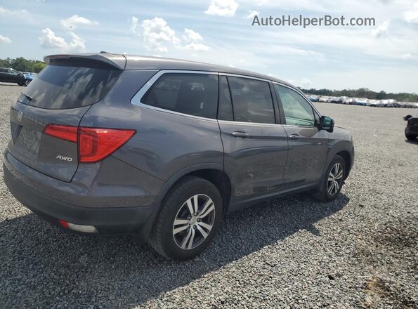 5FNYF6H87JB033515 2018 HONDA PILOT Gray Tył prawy