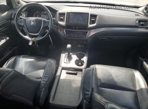 5FNYF6H87JB033515 2018 HONDA PILOT Gray Widok deski rozdzielczej