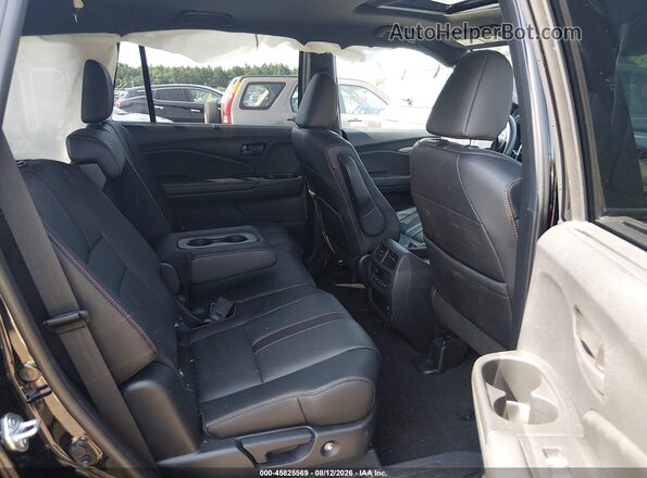 5FNYF6H87NB098144 2022 HONDA PILOT Black Widok naklejki z numerem VIN