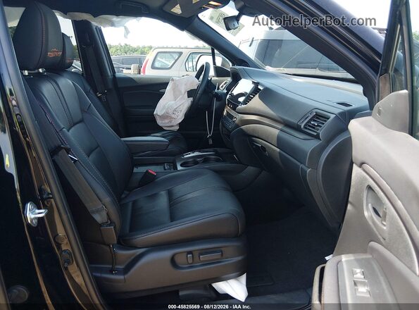 5FNYF6H87NB098144 2022 HONDA PILOT Black Widok wnętrza z przodu