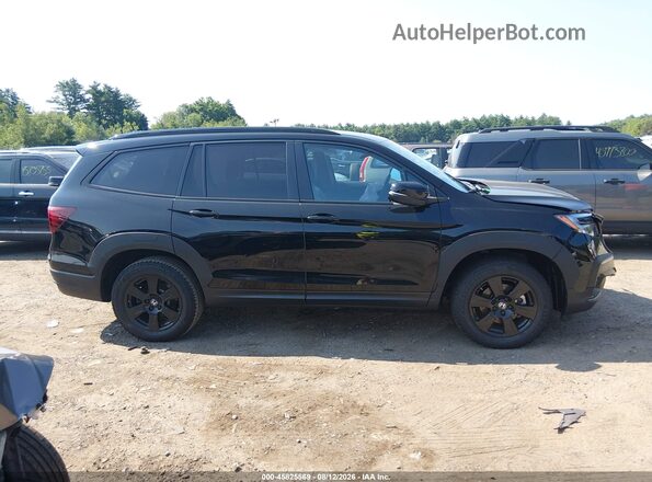 5FNYF6H87NB098144 2022 HONDA PILOT Black Widok wnętrza z tyłu