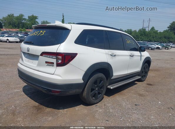 5FNYF6H88NB088805 2022 HONDA PILOT White უკანა მარჯვენა