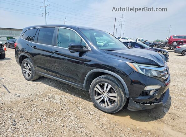 5FNYF6H8XJB006454 2018 HONDA PILOT Black Front right
